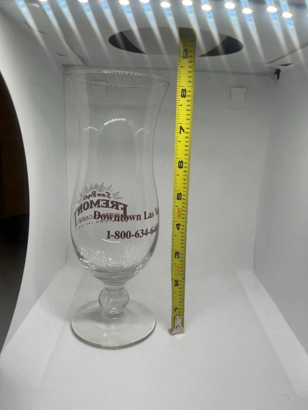 Sam Boyd's Fremont Hotel Las Vegas Hurricane Glass